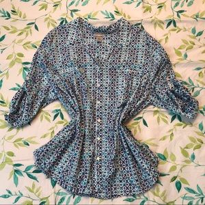 Catherine’s Button Down Top